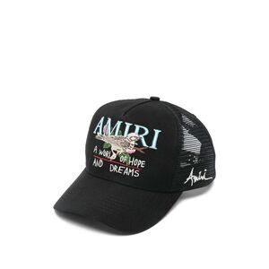 Amiri Men Mesh Hat With Embroidery